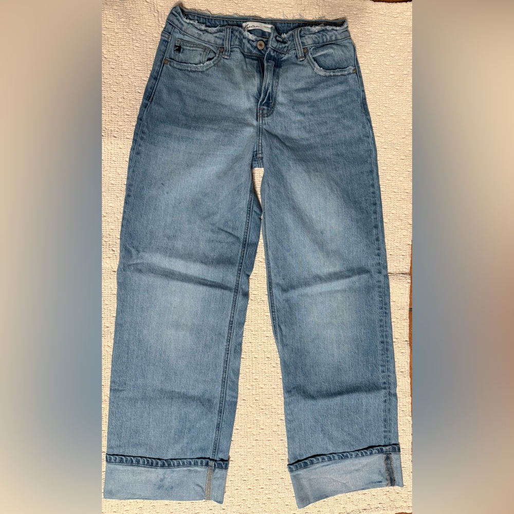 KanCan Blue Flare & Wide Leg Jeans
